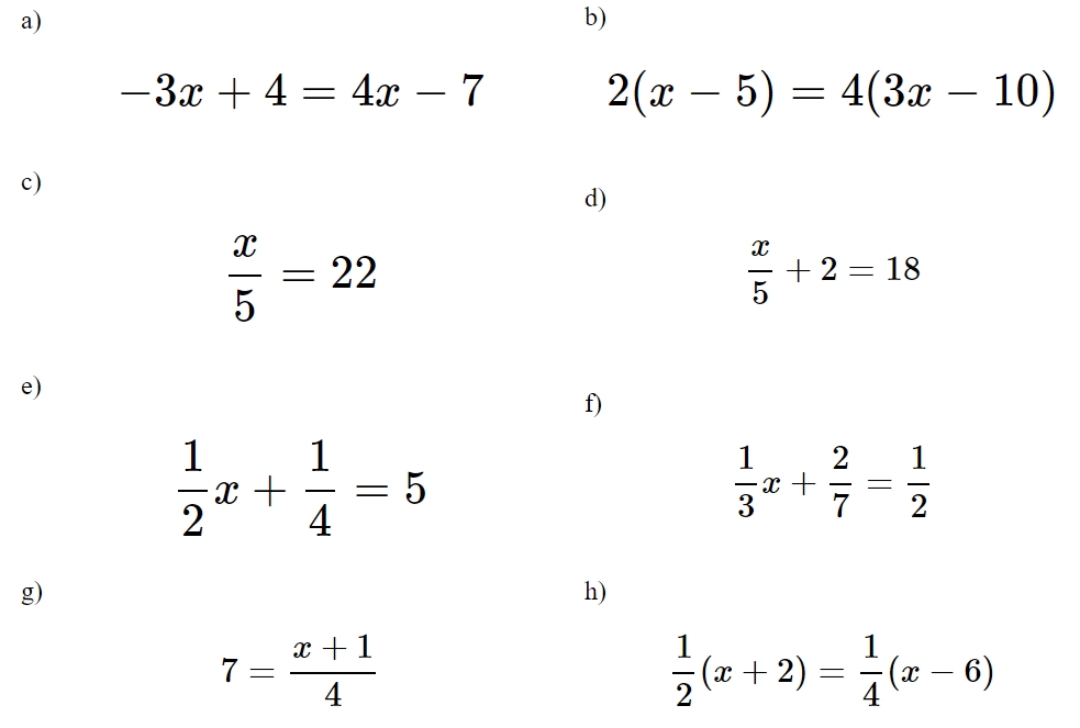 Solve One Step Equations With Fractions Made Easy