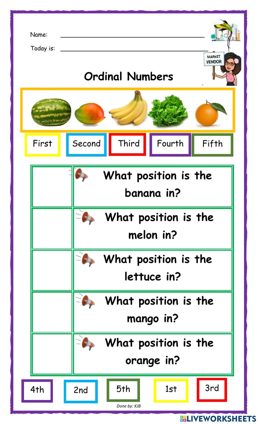 6 Fun Ordinal Numbers Worksheet Activities for Kids