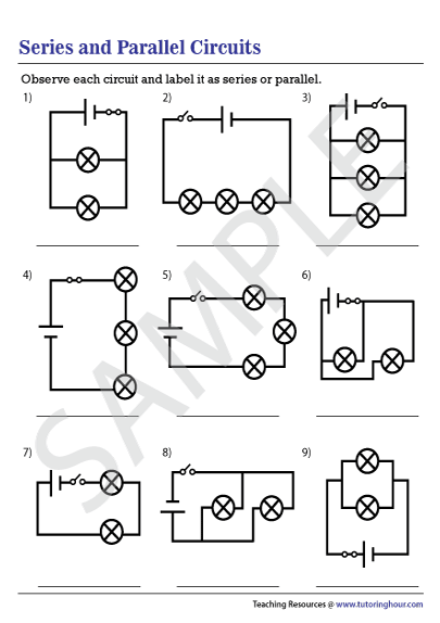 Mastering Circuits: Series and Parallel Circuits Worksheet