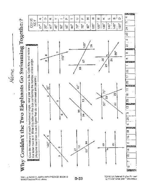 Parallel Lines And Transversals Worksheet Englishworksheet My Id