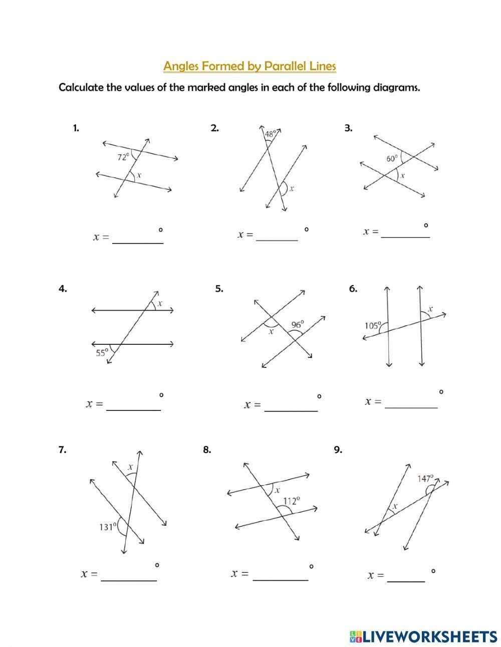 5 Ways to Master Parallel Lines and Transversals