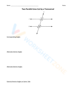 7 Ways to Master Parallel Lines Cut by a Transversal