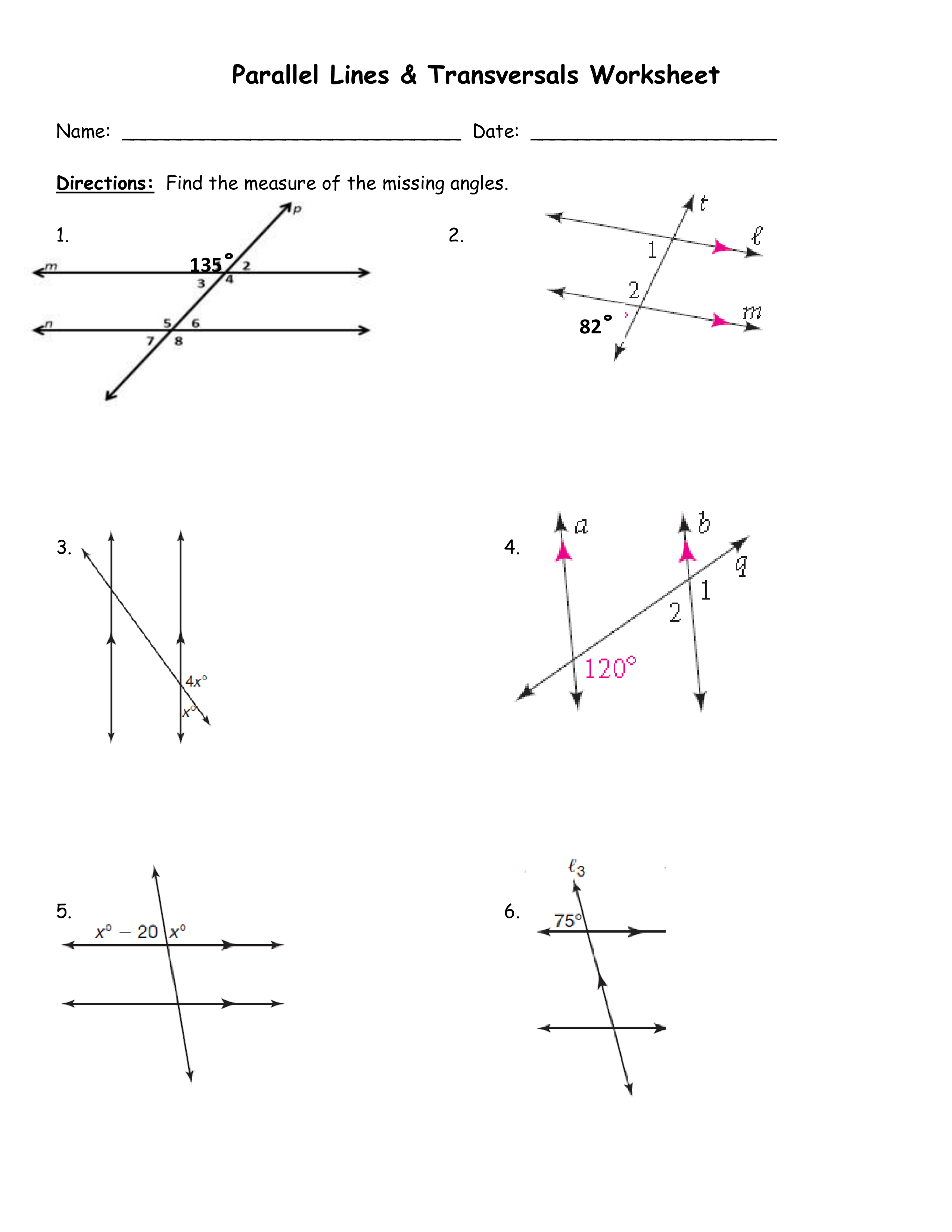 5 Ways to Master Parallel Lines with Transversal