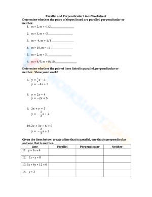 5 Ways to Master Parallel Perpendicular or Neither