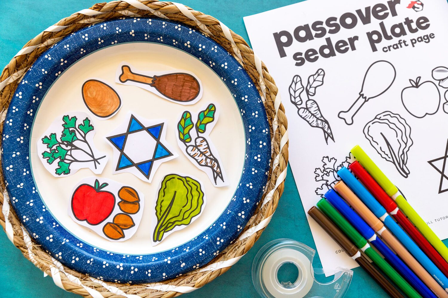 Passover Seder For Kids Printable