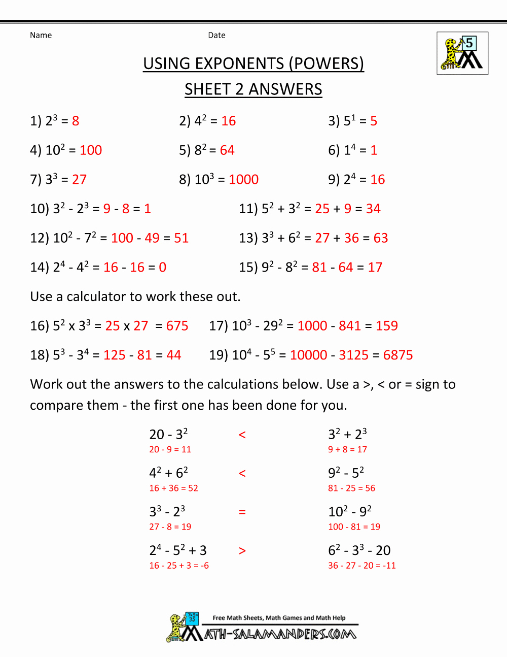 5 Ways to Master Pemdas with Practice Worksheets