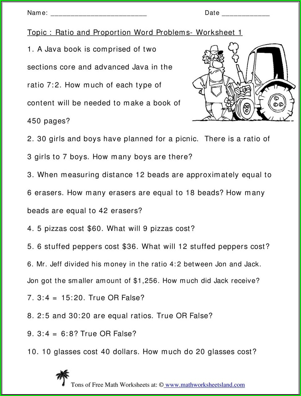 10 Percent Word Problems With Solutions