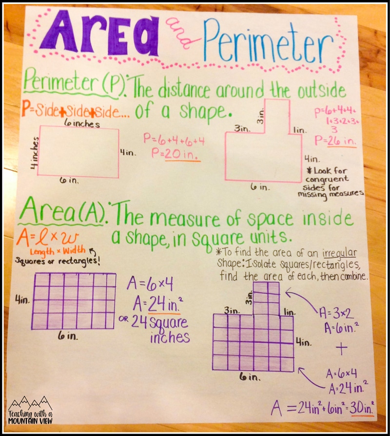 Perimeter Worksheet Grade 4