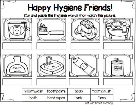 Teaching Kids Personal Hygiene with Printable Worksheets