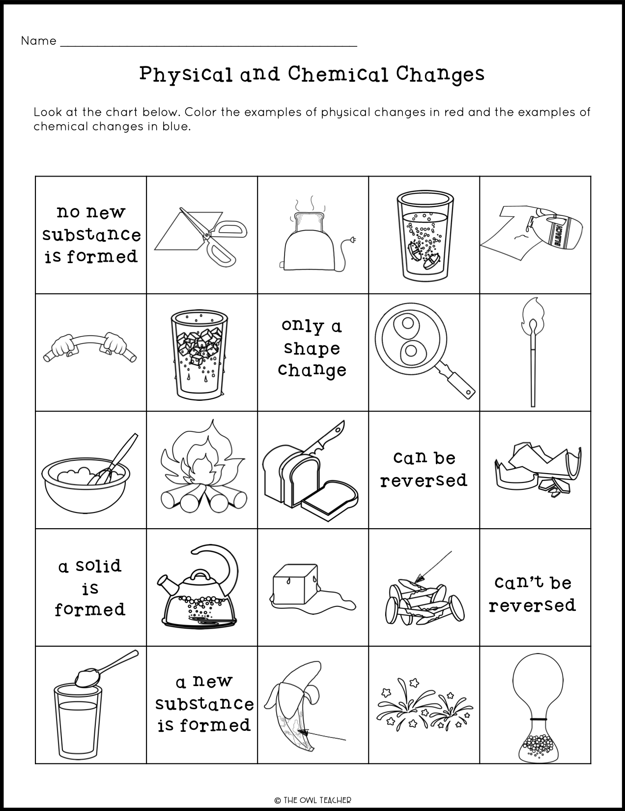 Phase Changes Worksheet Made Easy