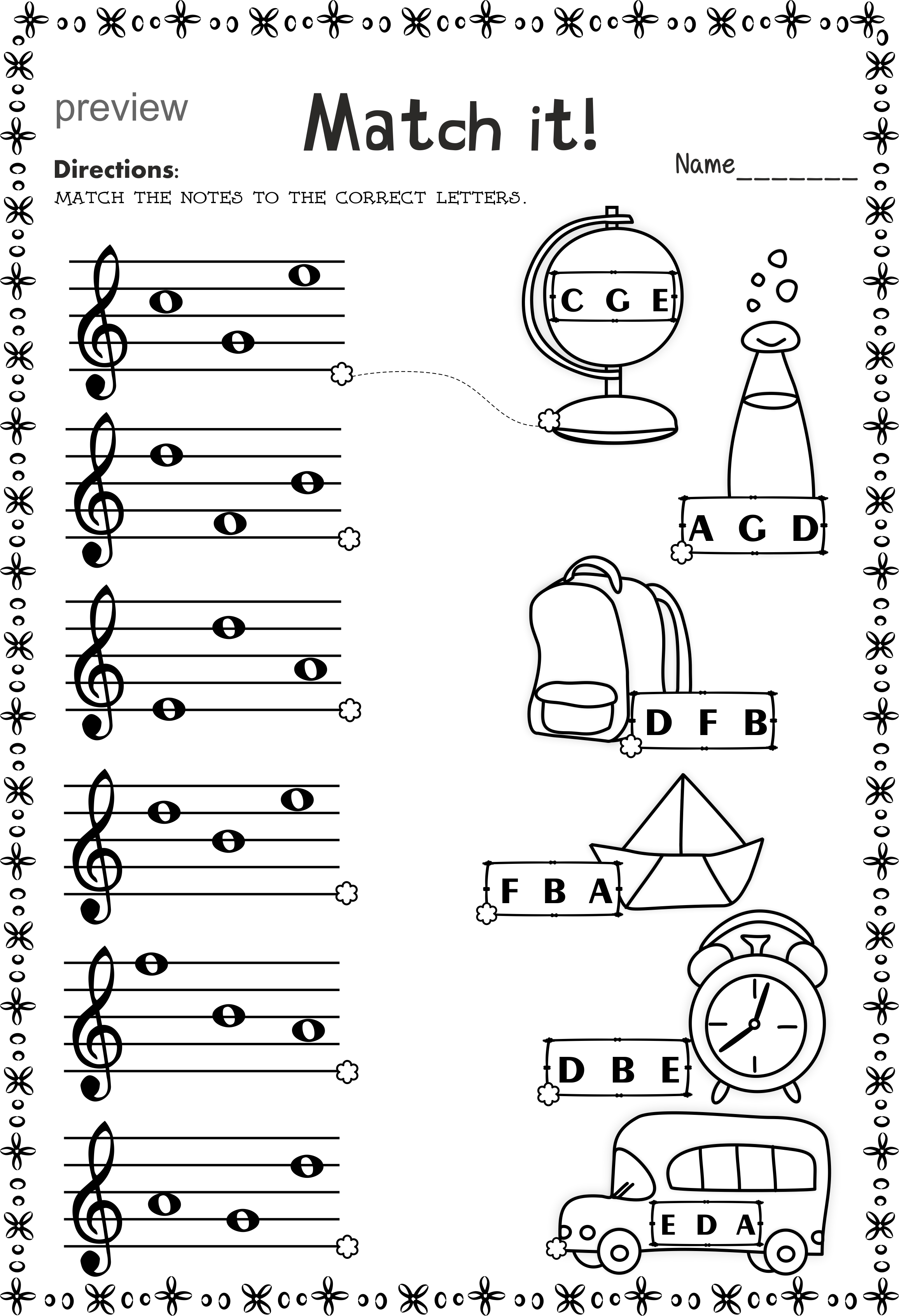 Piano Theory Worksheets For Beginners