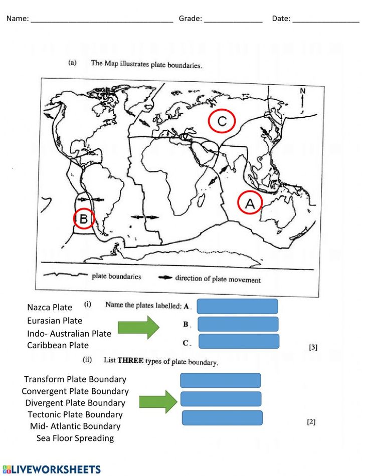 Mastering Plate Tectonics with a Comprehensive Worksheet