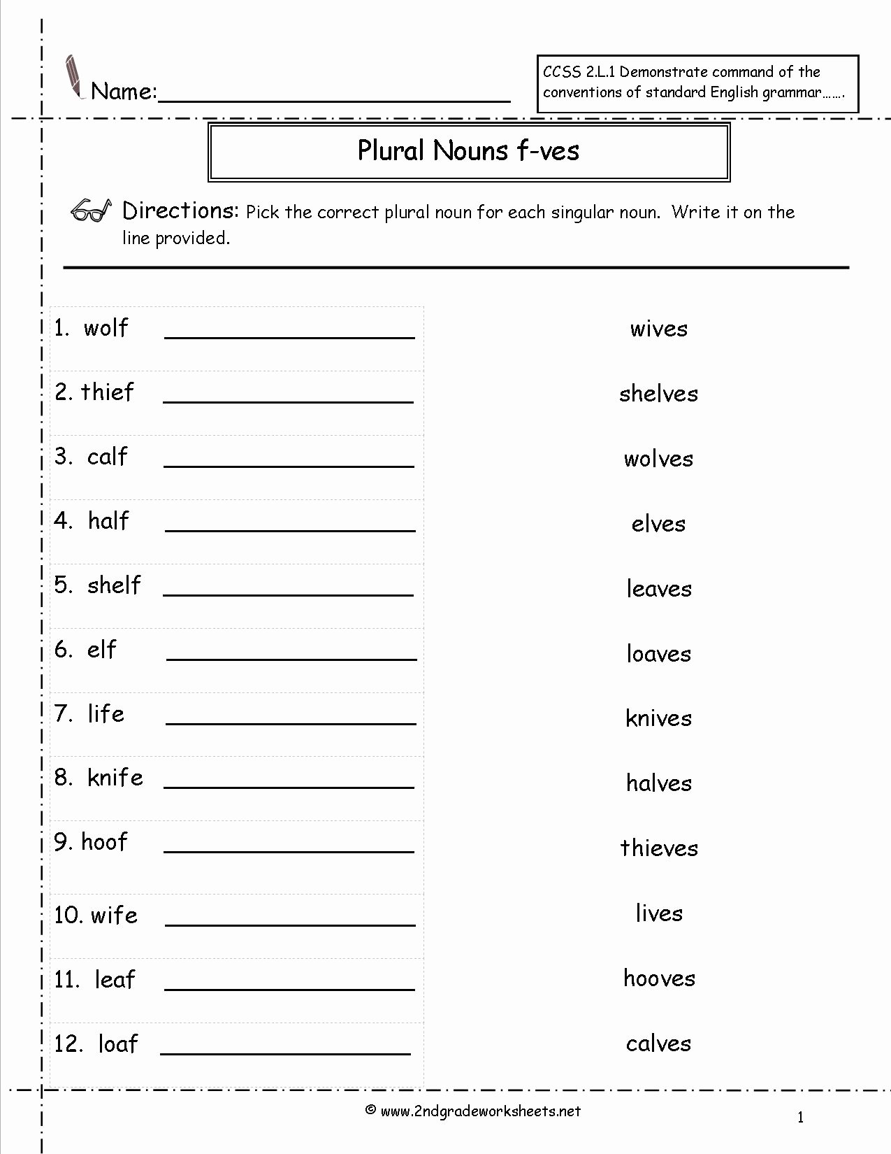 Mastering Plural Nouns Irregular Worksheet Made Easy