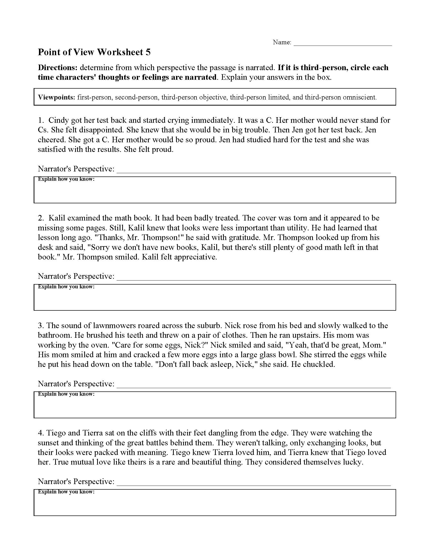 Mastering Point of View in Writing