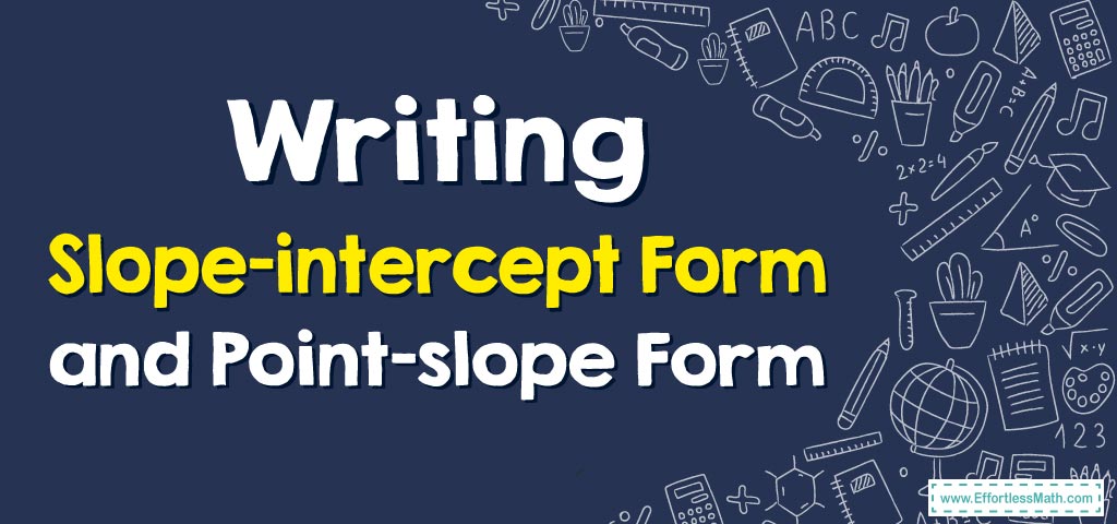 5 Ways to Master Point Slope Form