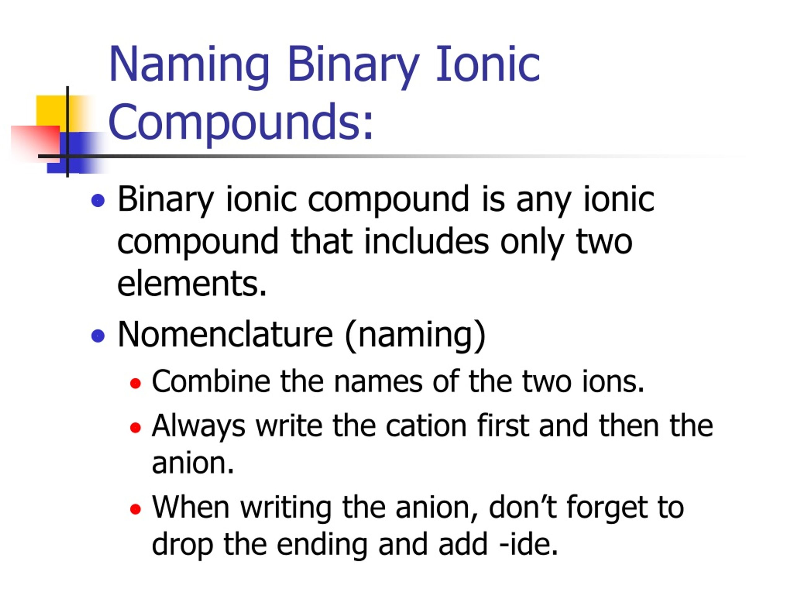 Ppt Naming Compounds And Writing Formulas Powerpoint Presentation Free Download Id 220510