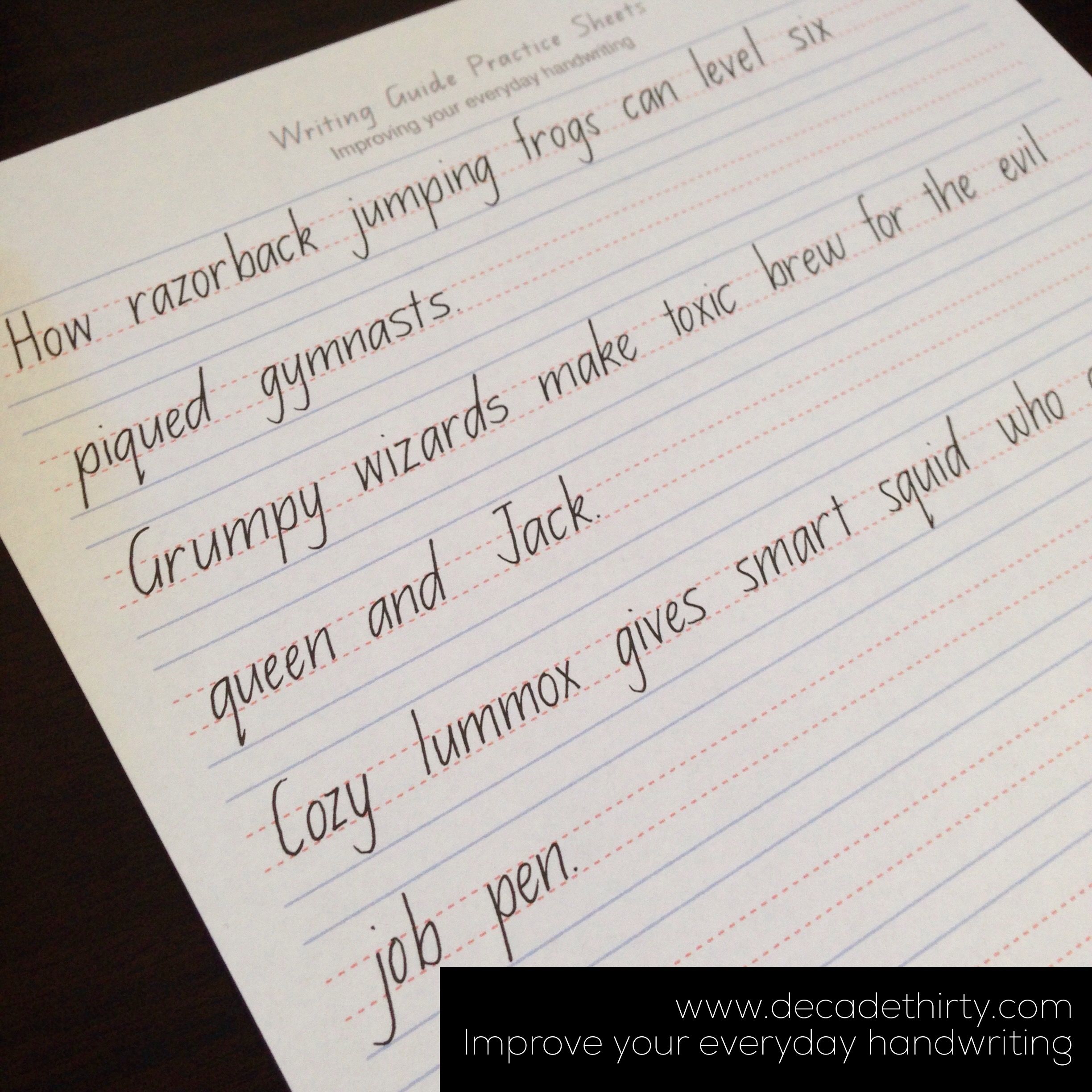 5 Ways to Improve Handwriting with Worksheets