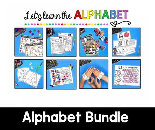 Pre K Alphabet Worksheets Printable