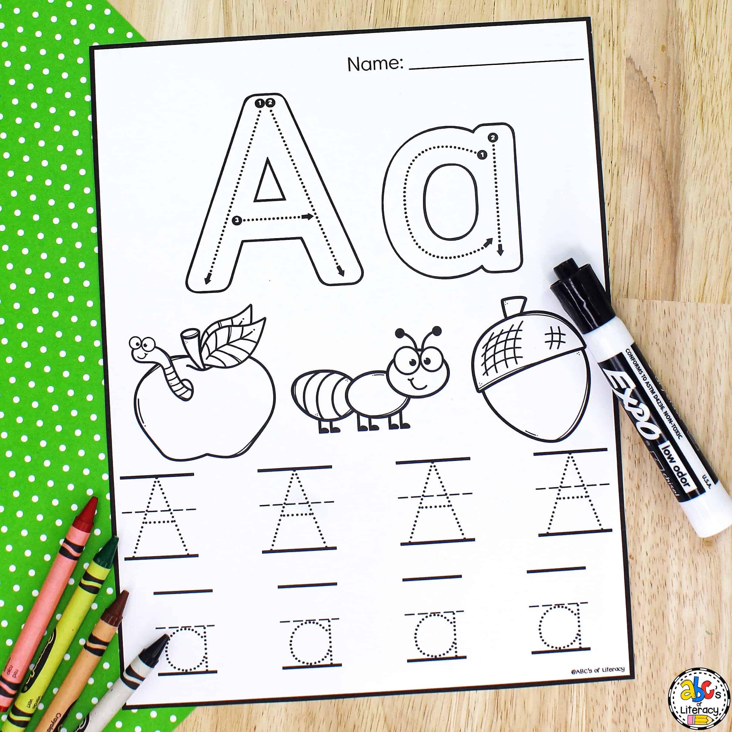 Pre Kindergarten Alphabet Tracing Worksheets Printable Kindergarten Worksheets