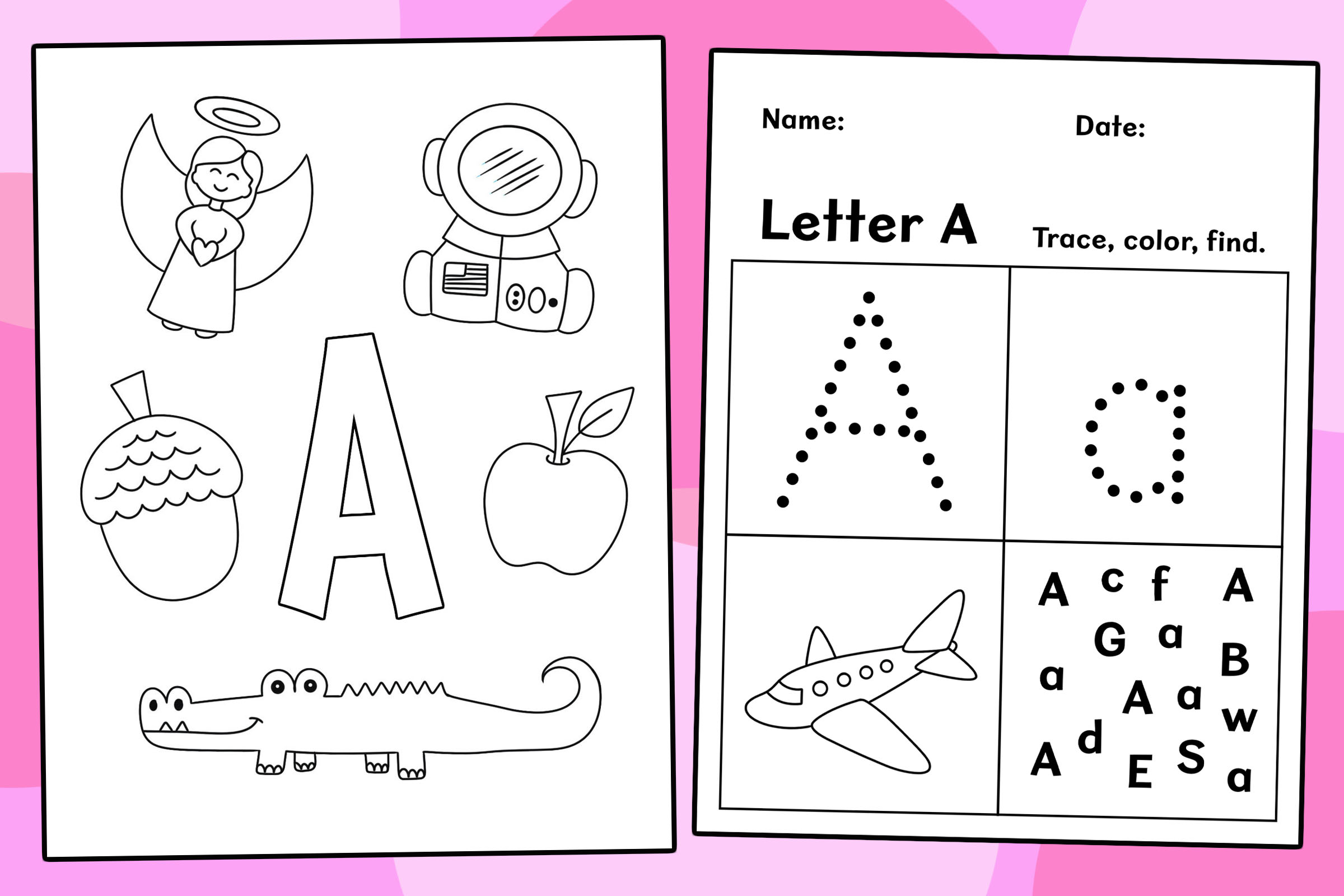 5 Fun PreK Letter Worksheets for Little Learners