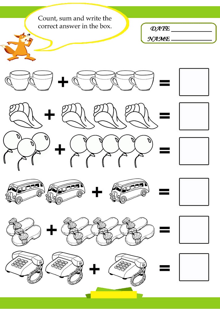 PreK Math Worksheets for Fun Learning