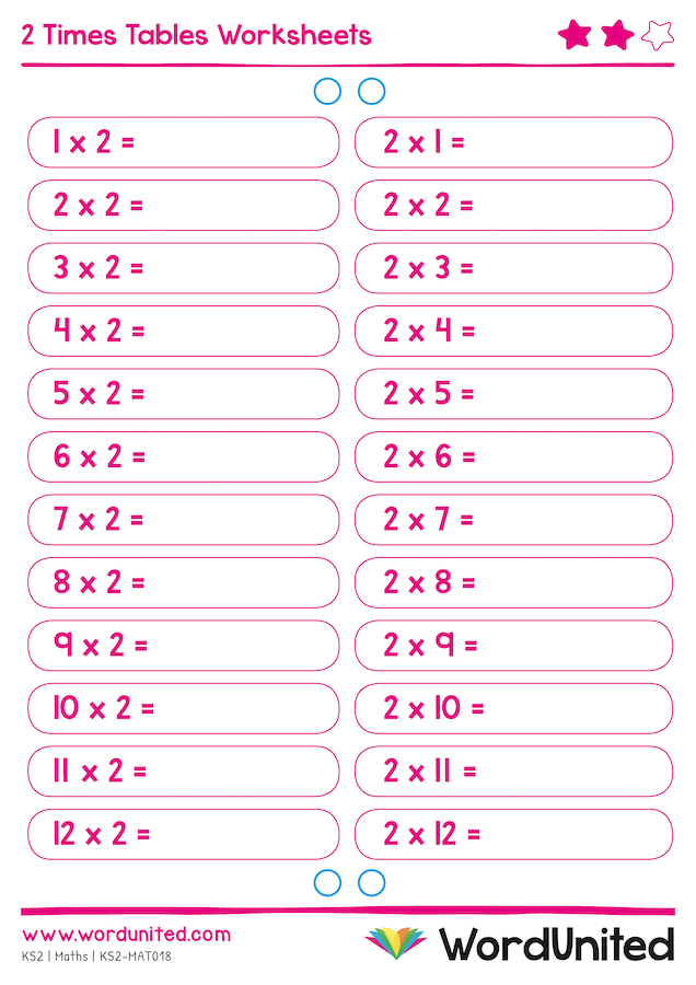 Printable Times Table Worksheets for Easy Math Practice