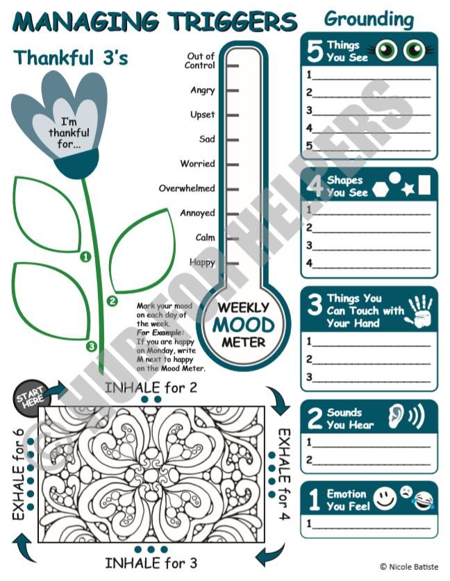 Trauma Narrative Worksheet for Emotional Healing