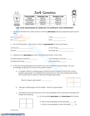 Punnett Square Practice Worksheet: Genetics Made Easy