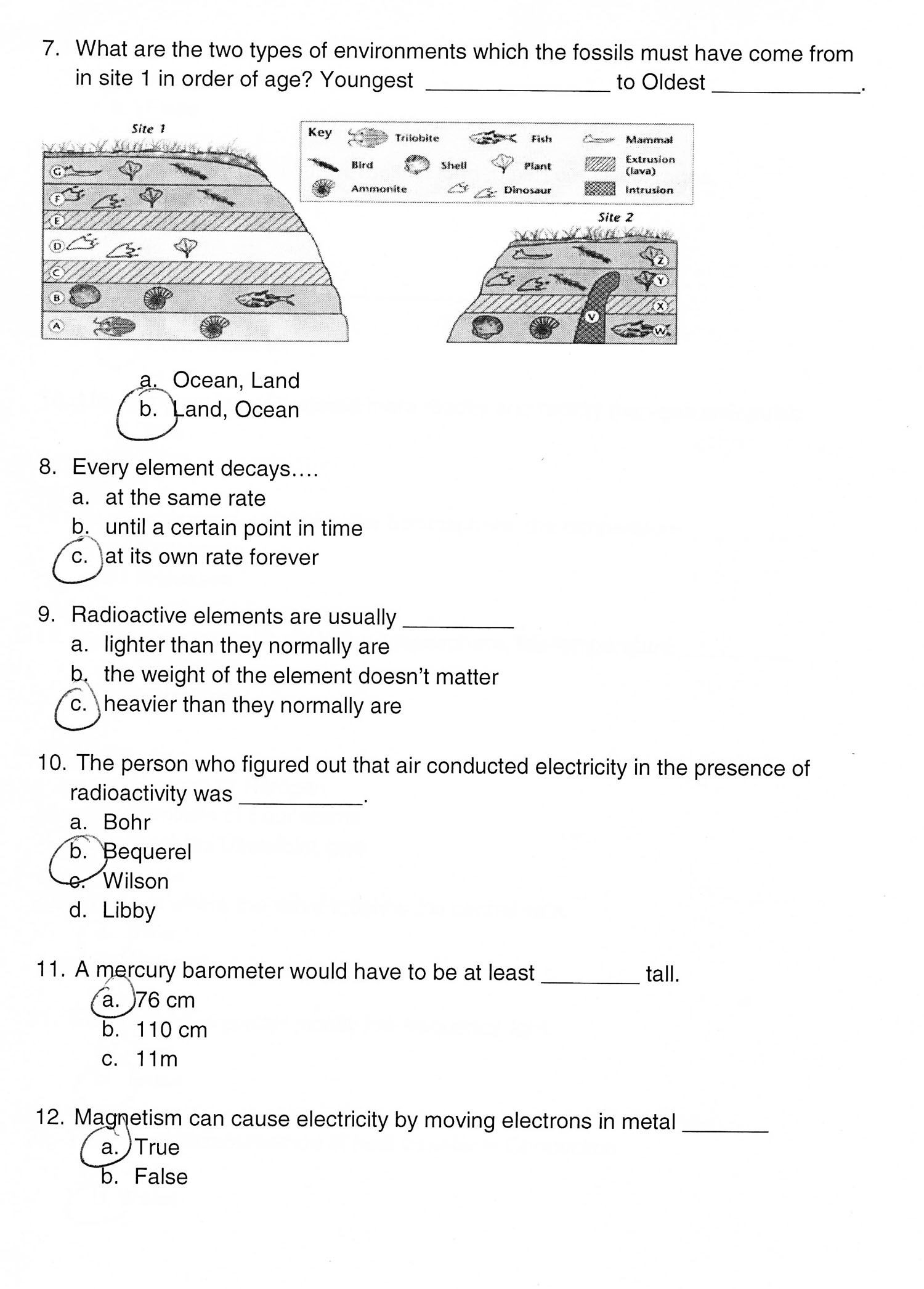 Radioactivity Worksheet Answers for Easy Learning