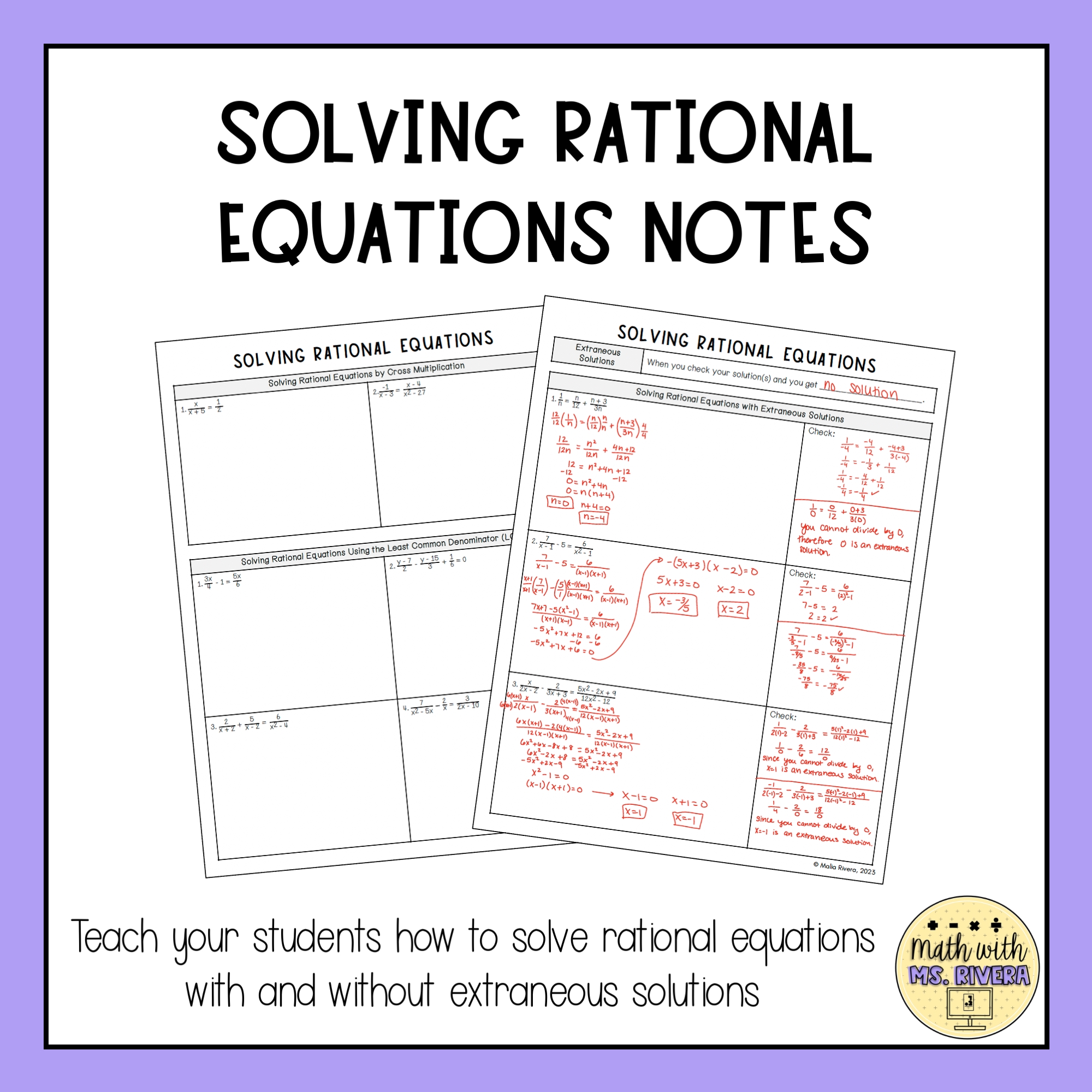 5 Ways to Solve Rational Equations Easily