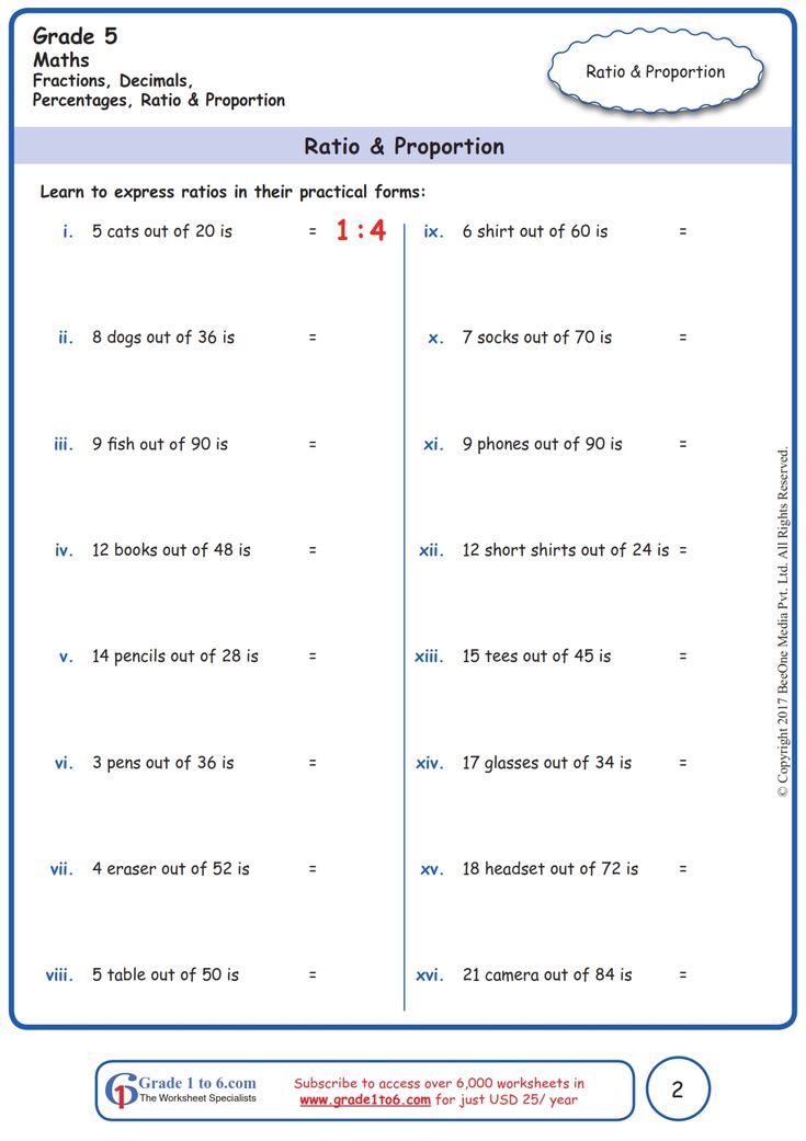 5 Ways to Master Ratios and Proportions