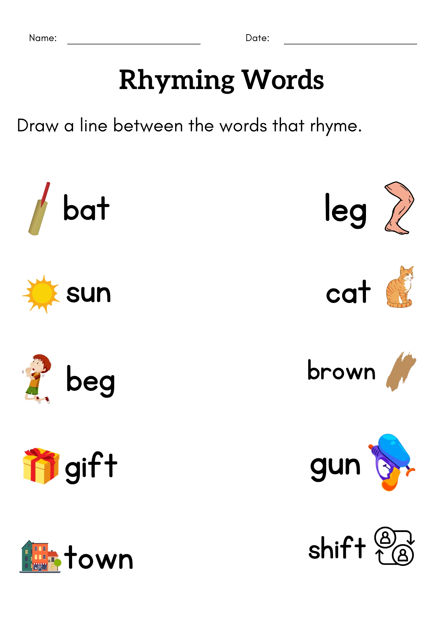 Rhyming Fun for Kindergarten