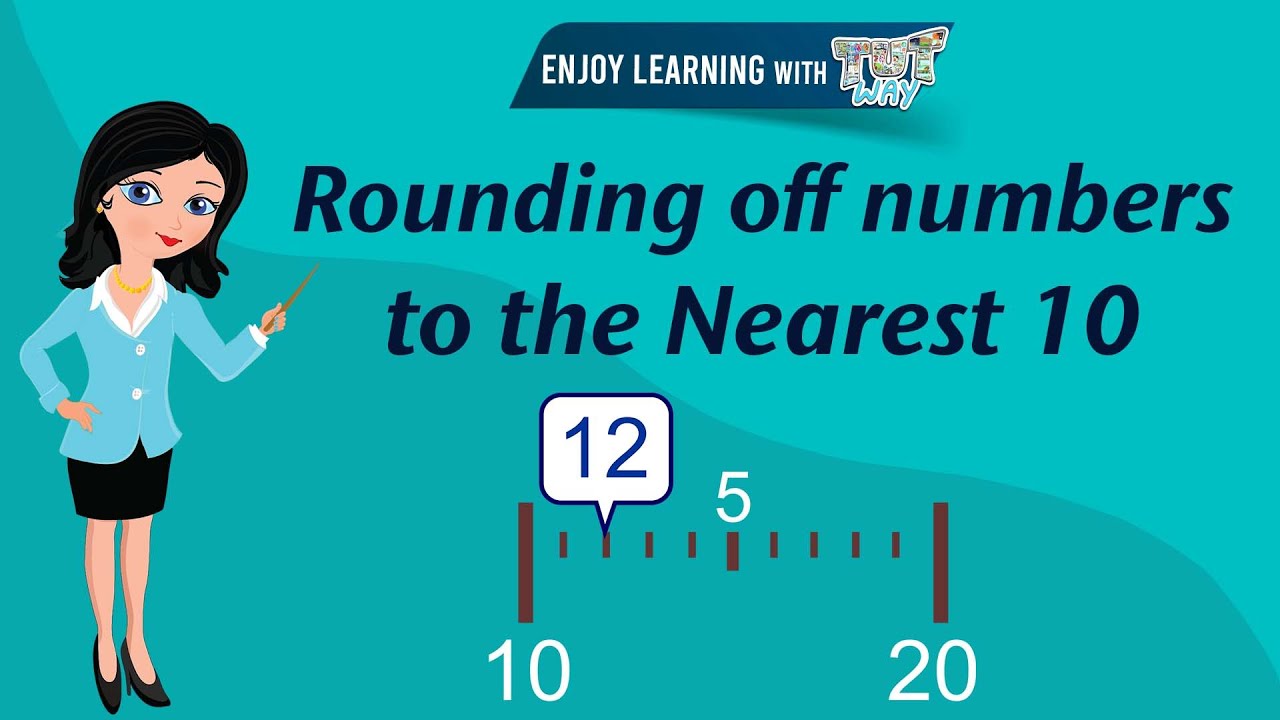 Round Off Rounding To The Nearest Ten Round Off Number Round Off