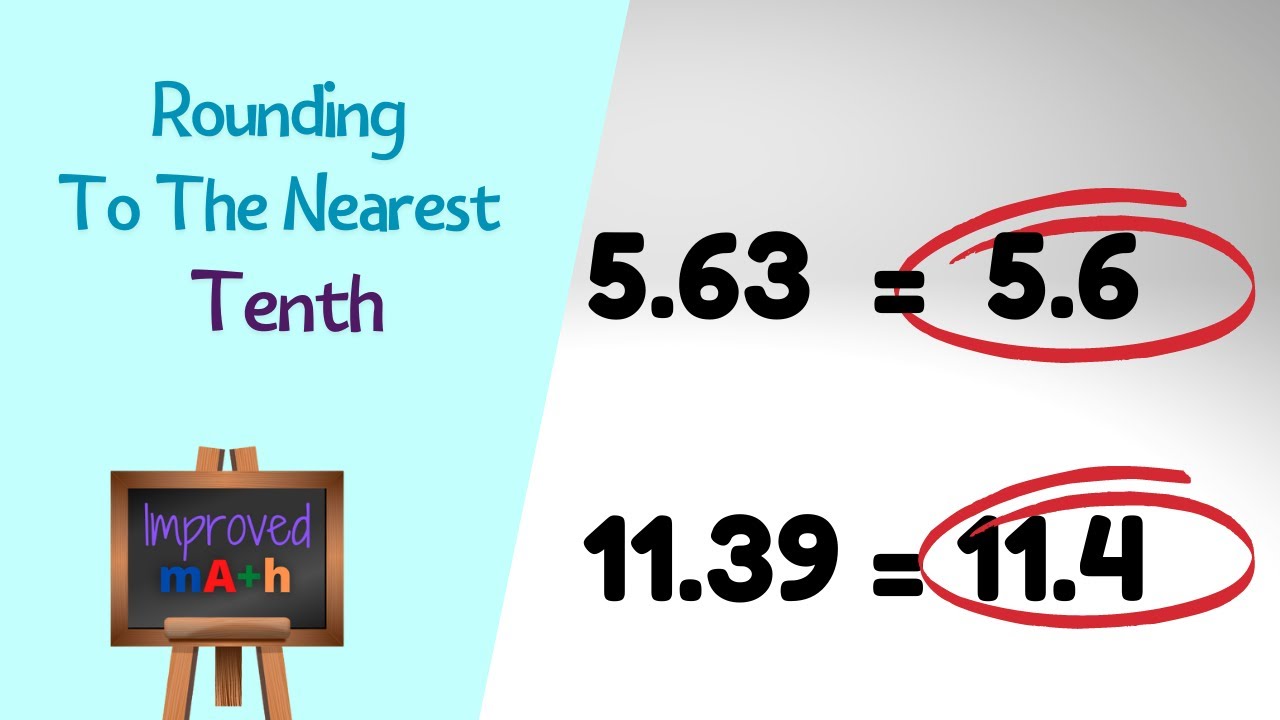 Rounding Nearest Tenth 1 Pdf Name Date Rounding To The Nearest Tenth Sheet 1 Follow These