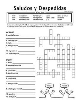 Saludos Y Despedidas Worksheet Answer Key Download