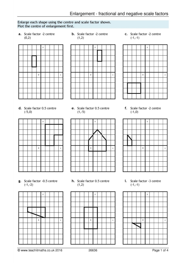 5 Ways to Master Scale Factor Worksheets