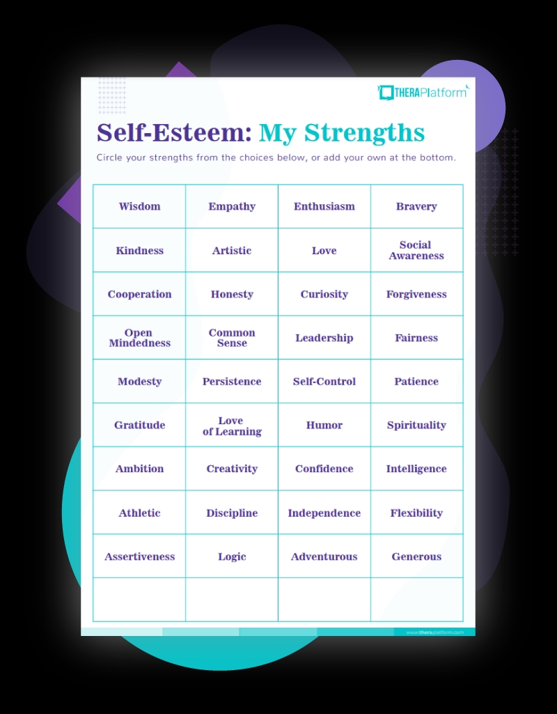 5 Ways to Boost Self-Esteem with Worksheets