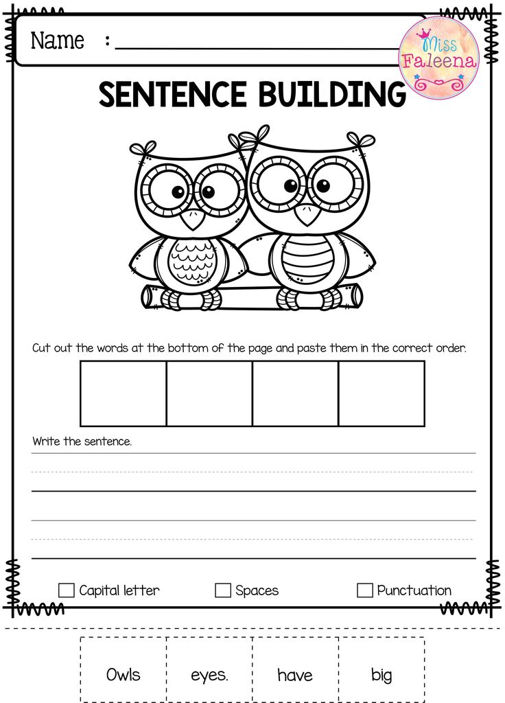 7 Ways to Create Engaging Sentence Building Worksheets