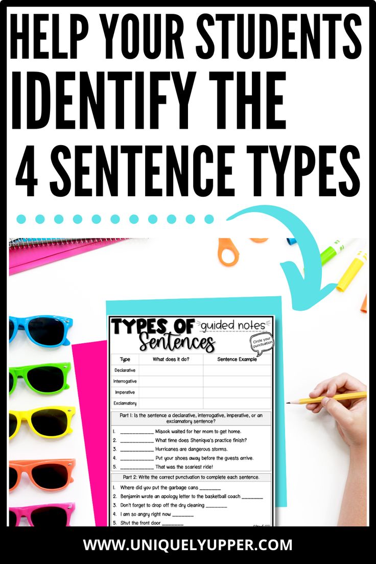 4 Ways to Master Sentence Types