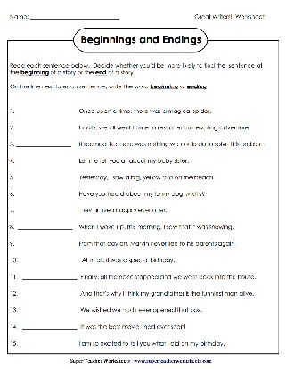 7 Ways to Create Sequencing Story Worksheets