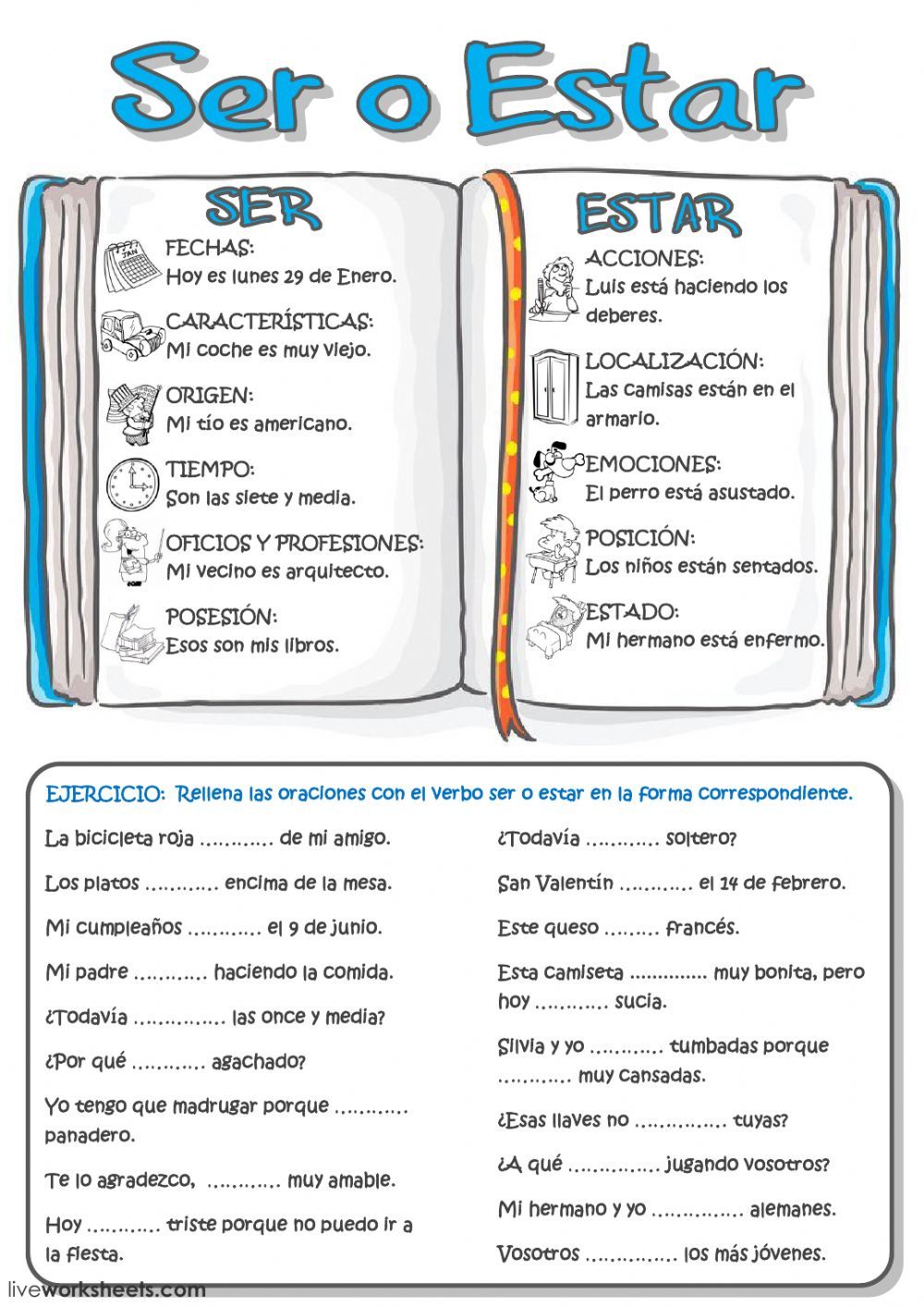 5 Ways to Master Ser vs Estar in Spanish