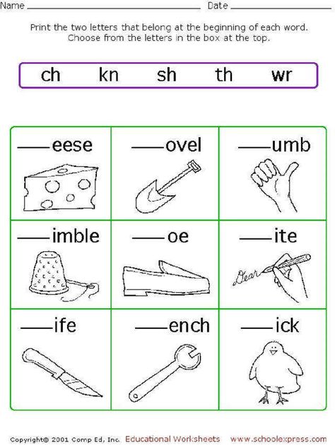 Sh Ch Th Wh Sounds Esl Worksheet By Rosammrda