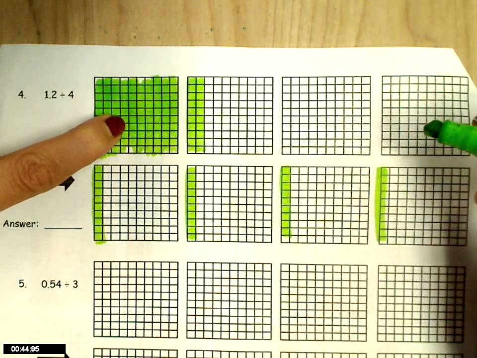 5 Ways to Master Shading Decimals on a Grid