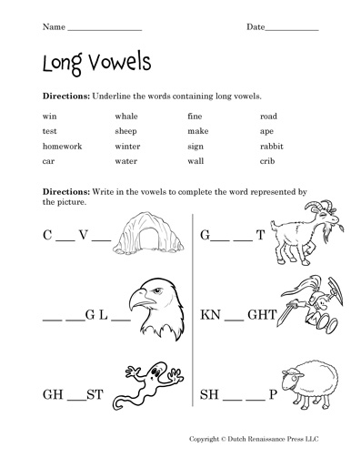 Vowel Power: Short and Long Vowel Worksheets