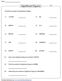 5 Ways to Master Significant Figures Worksheet Answers