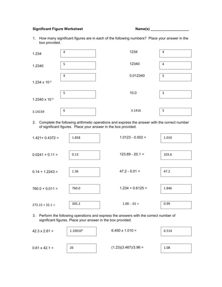 Significantfigureworksheet