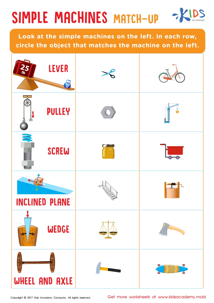 5 Simple Machines Worksheet Answers Explained