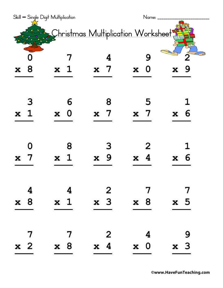 5 Fun Ways to Practice Single Digit Multiplication