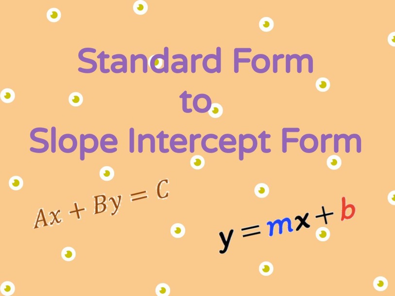 6 Ways to Master Slope Intercept Form