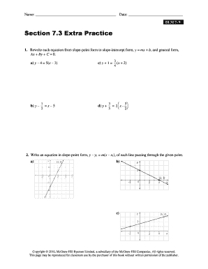 5 Ways to Master Slope Point Form Equations